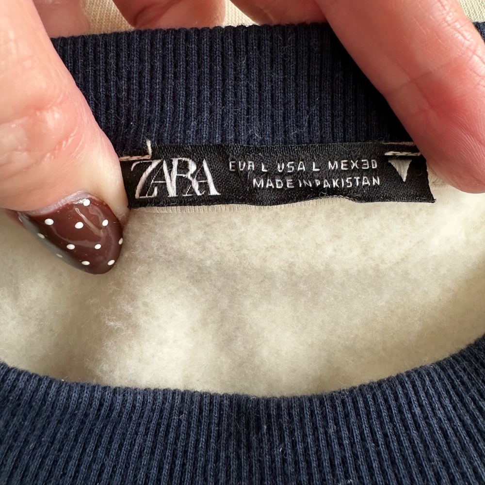 Zara Crew Neck Hoodie - Picture 3 of 3